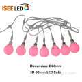 Dynamische LED -Glühbirne RGB -Farbe DMX 512 steuerbar